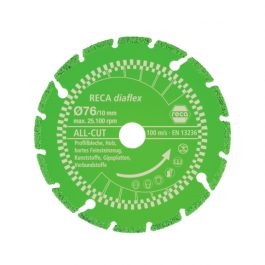 RECA „Mini All-Cut“ pjovimo diskas, 76/10 mm