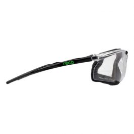 RECA apsauginiai akiniai su rėmeliu RX 202, skaidrūs