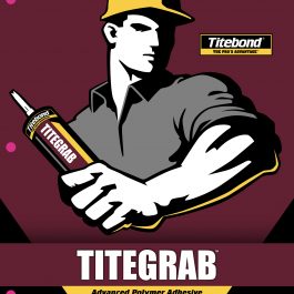 Klijai vertikaliems paviršiams Titebond® Ultimate TiteGrab Adhesive