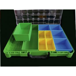 VISO XL dėklas su tuščiomis dėžutėmis, 440 x 330 x 82 mm